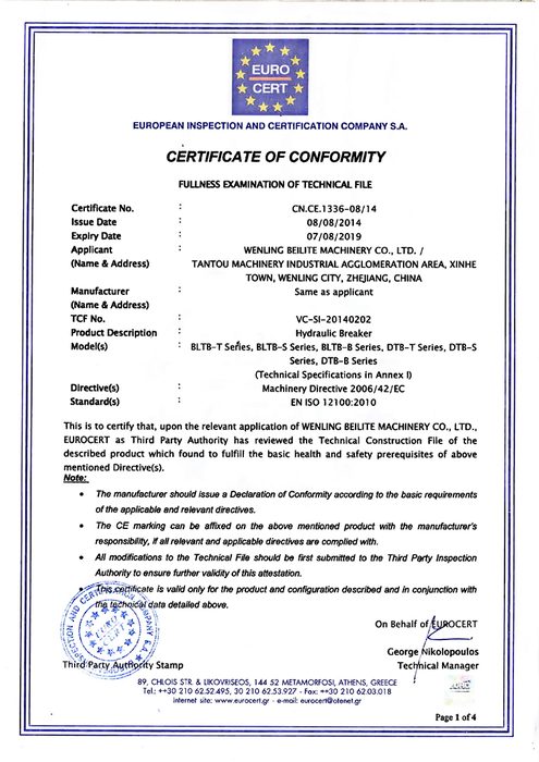 Certificación Internacional